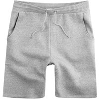 Produkt Short - Basic Sweat Shorts - S bis XXL - für Männer - Größe S - hellgrau meliert von Produkt