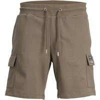 Produkt Short - PKTGMS Dennis Cargo Sweat Shorts - S bis XXL - für Männer - Größe S - braun von Produkt