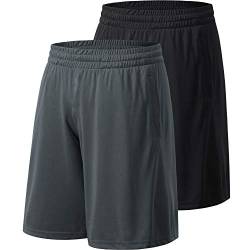 Profectors Athletic Workout Shorts für Herren mit Taschen, schnelltrocknende Activewear - - Groß von Profectors