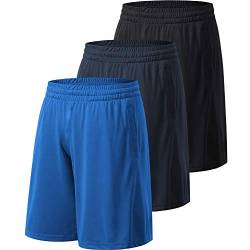 Profectors Athletic Workout Shorts für Herren mit Taschen, schnelltrocknende Activewear - - X-Groß von Profectors