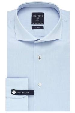 Profuomo Originale Slim Fit Hemd super langer Arm hellblau von Profuomo