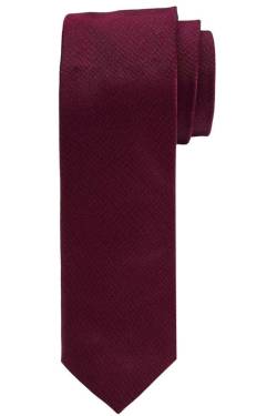 Profuomo Originale Slim Krawatte bordeaux, Einfarbig von Profuomo