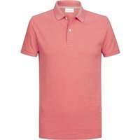 Profuomo Unifarbenes Poloshirt in Piqué-Qualität von Profuomo