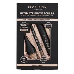 PROFUSION COSMETICS Ultimative Augenbrauenform, weiches Braun von Profusion Cosmetics