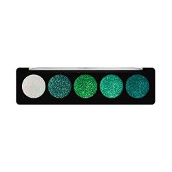 Profusion Cosmetics Emerald Gems Lidschatten-Palette mit 5 Farbtönen, mehrfarbig von Profusion Cosmetics