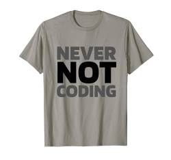 Entwickler Coder Coden - Informatiker Programmierer T-Shirt von Programmierer Geschenke & Ideen
