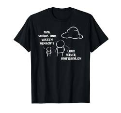 Informatiker Cloud Computing - Programmierer Vater Sohn T-Shirt von Programmierer Geschenke & Ideen