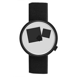 Bauhaus Century schwarz/schwarz Band von Projects Watches