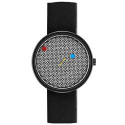 Project Watches Vertere Watch 40 mm Schwarz Lederband Herren Uhr von Projects Watches
