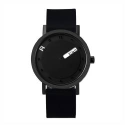 Projects Uhr (Will-Harris) - Till Stahl IP Schwarz - Silikon (40mm) Unisex von Projects Watches