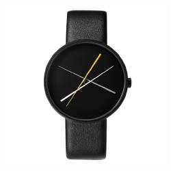Projects Watch - Crossover - Black Leather von Projects Watches