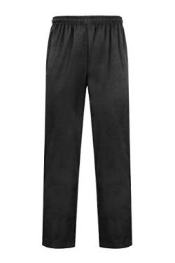 Proluxe Unisex Professional Kochhose - Moderne Passform, Schwarz, Gr.- 24W / 28L (XS) von Proluxe