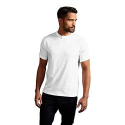 Basic T-Shirt Herren, Weiß, L von Promodoro