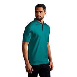 Jersey Poloshirt Herren, Jade, L von Promodoro