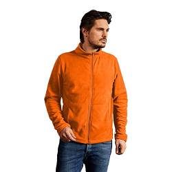 Leichte Fleece Jacke C+ Herren, Orange, XXL von Promodoro