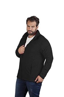 Leichte Fleece Jacke C+ Herren, Schwarz, S von Promodoro