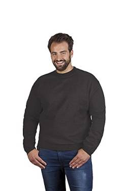 Premium Sweatshirt Plus Size Herren, Graphit, 4XL von Promodoro