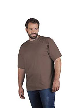 Premium T-Shirt Plus Size Herren, Braun, 5XL von Promodoro