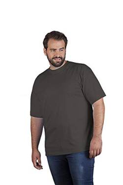 Premium T-Shirt Plus Size Herren, Khaki, 4XL von Promodoro