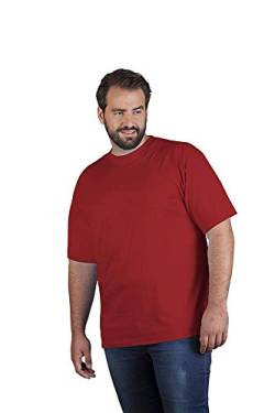 Premium T-Shirt Plus Size Herren, Kirschrot, 5XL von Promodoro