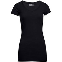 Promodoro T-Shirt 1er/2er/3er-Pack Damen Strectch T-Shirt mit V-Ausschnitt - 180 g/m² (1-tlg) XS bis 3XL, länger geschnitten von Promodoro