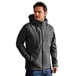 Softshell Jacke Herren, Grau-Melange, XL von Promodoro