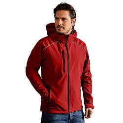 Softshell Jacke Herren, Rot, XL von Promodoro