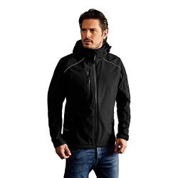 Softshell Jacke Herren, Schwarz, XL von Promodoro