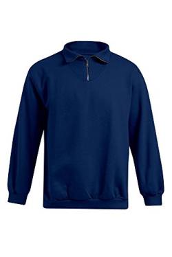Troyer Sweatshirt Plus Size Herren, Marineblau, XXXL von Promodoro