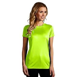 UV-Performance T-Shirt Damen, Neongelb, M von Promodoro