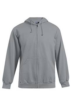 Zip Hoodie Jacke 80-20 Plus Size Herren, Sportgrau, XXXL von Promodoro