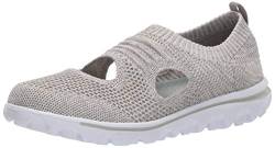 Propét Damen TravelActiv Avid Sneaker, hellgrau, 39.5 EU XX-Weit von Propét