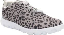 Propét Damen TravelActiv Safari Sneaker, Grauer Gepard, 40 EU Weit von Propét