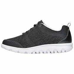 Propét Damen TravelActiv Sneaker, schwarz, 41.5 EU Weit von Propét