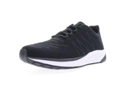 Propét Herren Tour Knit Sneaker, Schwarz, 47 EU X-Weit von Propét