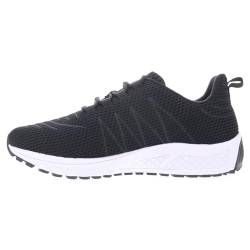 Propét Herren Tour Knit Sneaker, Schwarz, 50.5 EU XX-Weit von Propét