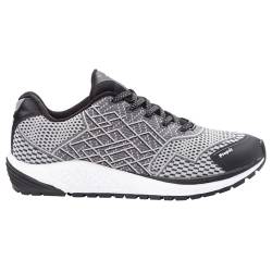 Propet Men's One Running Shoe, Black/Silver, 16 E US von Propét