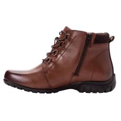 Propet Women's Delaney Fashion Boot, Brown, 8.5 Narrow von Propét