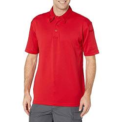 Propper Herren I.c.e. Performance kurzärmelig Poloshirt, Rot/Ausflug, einfarbig (Getaway Solids), 6X-Groß von Propper