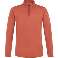 PROTEST WILL 1/4 Zip Fleece 2024 brick orange - XXXL von Protest