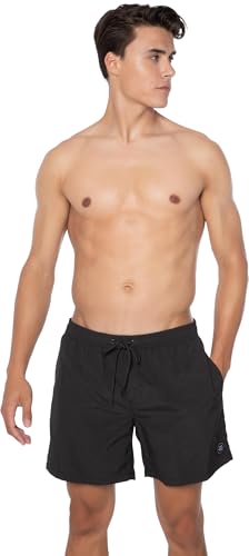 Protest Herren Faster Badehose, True Black, 50 von Protest