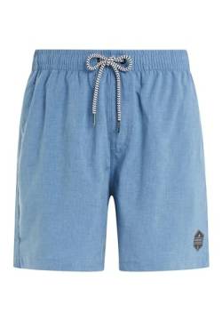 Protest Men Strandshorts Davey River Blue L von Protest