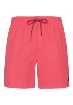 Protest Men Strandshorts Faster Fluor Pink L von Protest