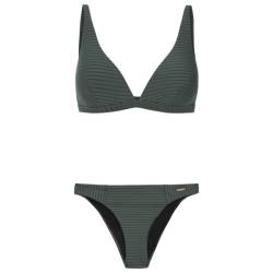 Protest - Women's Prtmaudy Triangle Bikini - Bikini Gr 34;36;38;40;42;44 grau;schwarz von Protest