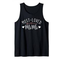 Most Loved Mimi For Cute Mimi Grandma Mothers Day Womens Tank Top von Proud Family Mother's Day Great Gifts Idea Store