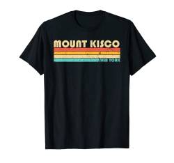 Mount Kisco NY New York Funny City Home Roots Retro 70er 80er Jahre T-Shirt von Proud Vintage Sports US Living Born In City Gifts
