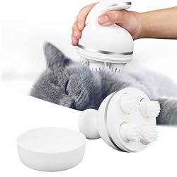 Elektrisches Massagegerät für Katzen, Hunde, Pfotenkopf, Massagegerät, USB-Aufladung, elektrisches Massagegerät für Haustiere von Pssopp