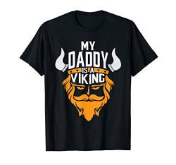 Wikinger Nordisch Vater Sohn Baby Valhalla Geschenke T-Shirt von Pubis Nordmänner & Wikinger Bekleidung