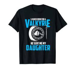 Walküre Wikinger Nord Vater Tochter Baby Valkyrie T-Shirt von Pubis Walküren Geschenke & Bekleidung