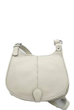 Puccio Pucci Womens TRLBC100092 Ledertasche, Beige von Puccio Pucci